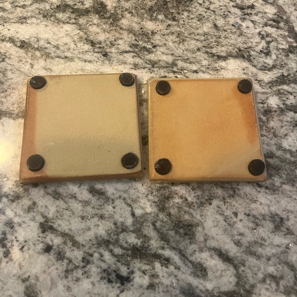Set of Two Anthropologie Coasters - Picture 2 of 4